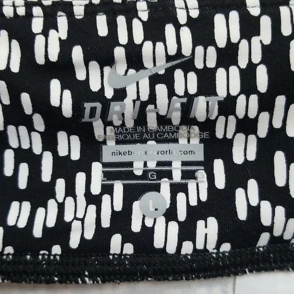 NIKE Dri Fit Activewear Leggings Sz Large - Picture 4 of 8